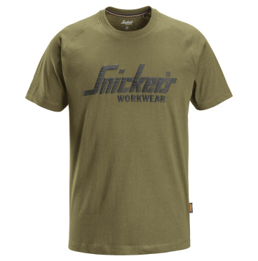 Tričko Snickers Workwear khaki