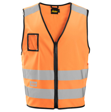 Reflexná vesta Snickers Workwear, trieda 2 oranžová