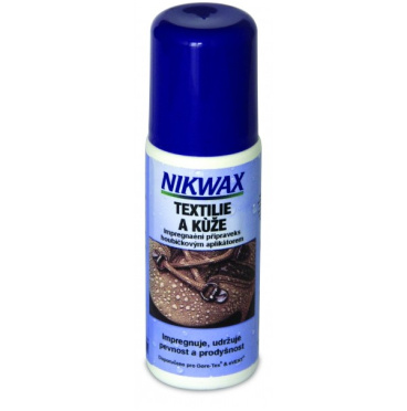 Impregnace Nikwax látka a kůže 125 ml